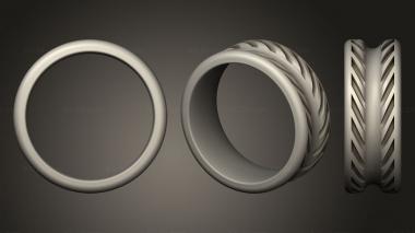 Jewelry rings 3 Rings 3d model